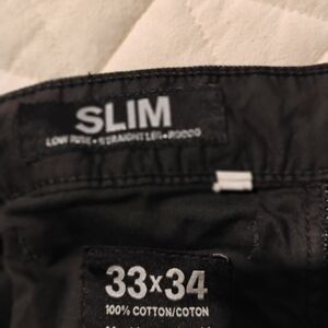 Express Black Slim Men Jeans